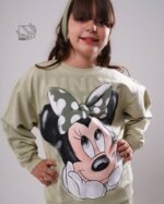 ست بلوز و شلوار دخترانه پاییزه با طرح میکی موس - تصویر 3