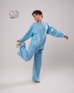 ست بلوز و شلوار ساده اسپورت دخترانه و پسرانه - Image 17