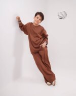 ست بلوز و شلوار ساده اسپورت دخترانه و پسرانه - Image 18