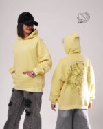 هودی تک جیب‌دار ساده دخترانه پاییزه - Image 3