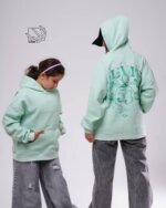 هودی تک جیب‌دار ساده دخترانه پاییزه - Image 4