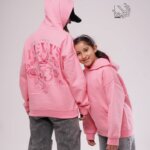 هودی تک جیب‌دار ساده دخترانه پاییزه