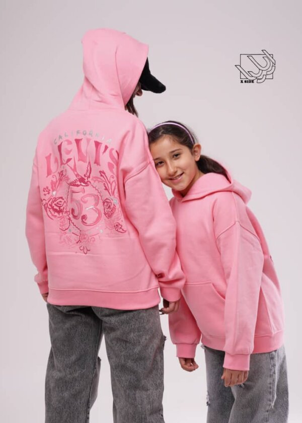 هودی تک جیب‌دار ساده دخترانه پاییزه