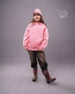 هودی تک جیب‌دار ساده دخترانه پاییزه - Image 9