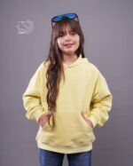 هودی تک جیب‌دار ساده دخترانه پاییزه - Image 10