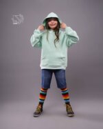 هودی تک جیب‌دار ساده دخترانه پاییزه - Image 7