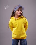 هودی تک جیب‌دار ساده دخترانه پاییزه - Image 5